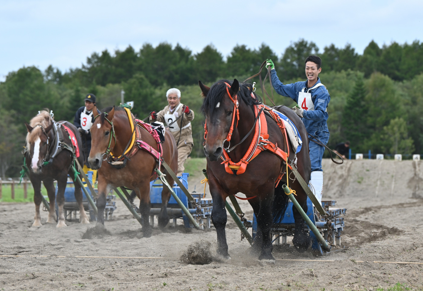 別海町馬事競技大会　ばん馬の部