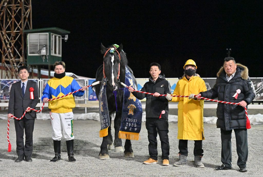 第19回天馬賞を制したリュウセイウンカイの関係者